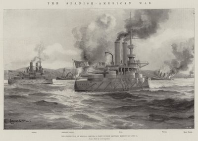 The Spanish-American War, the Destruction of Admiral Cervera